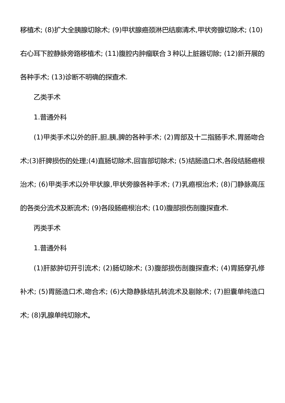 麻醉科手术分级管理制度_第3页