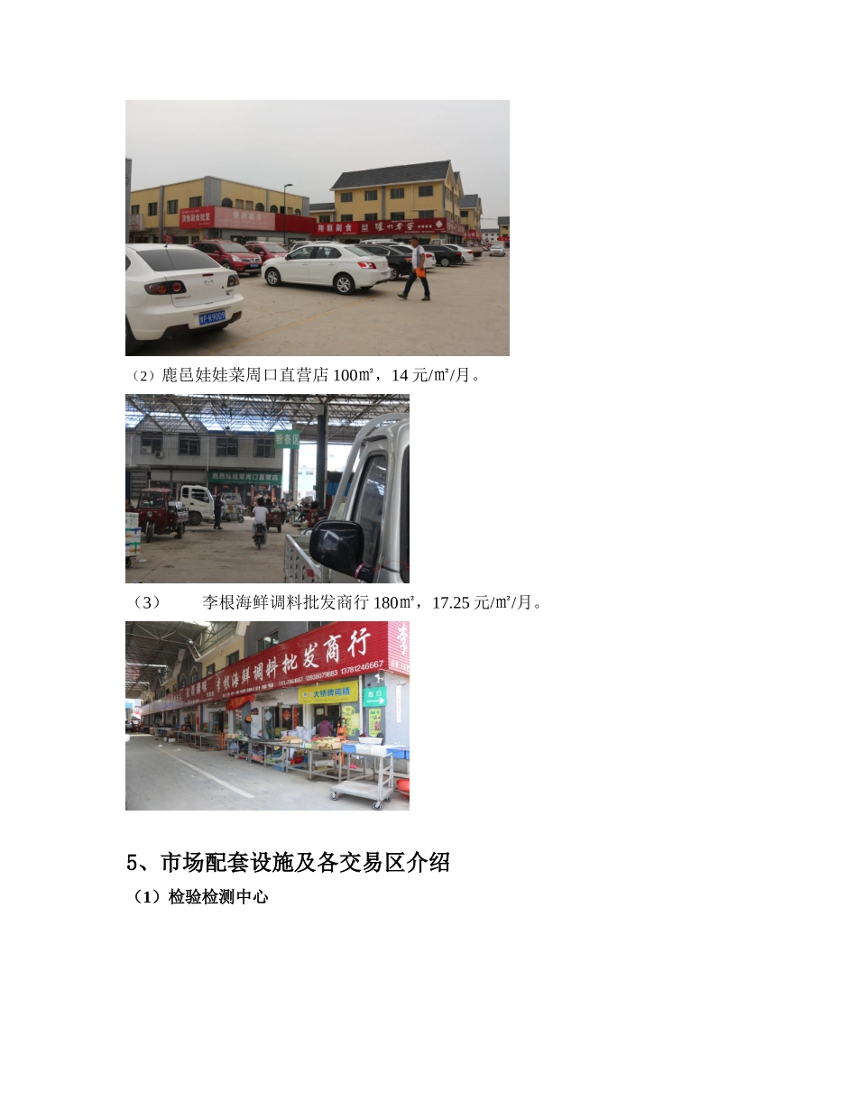 黄淮大市场考察报告_第3页