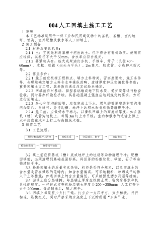 004人工回填土施工工艺