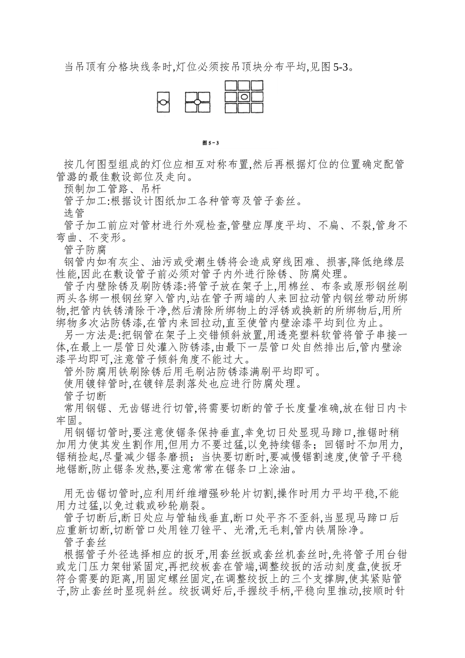 005吊顶内管路敷设工程_第3页