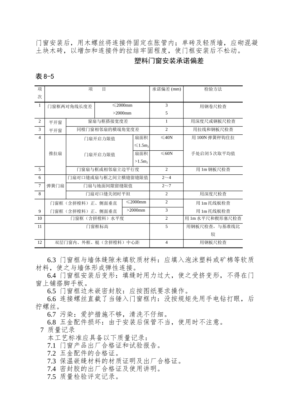 005硬PVC塑料门窗安装工艺_第3页