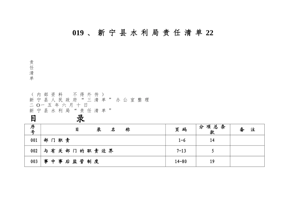 019、新宁县水利局责任清单22_第1页
