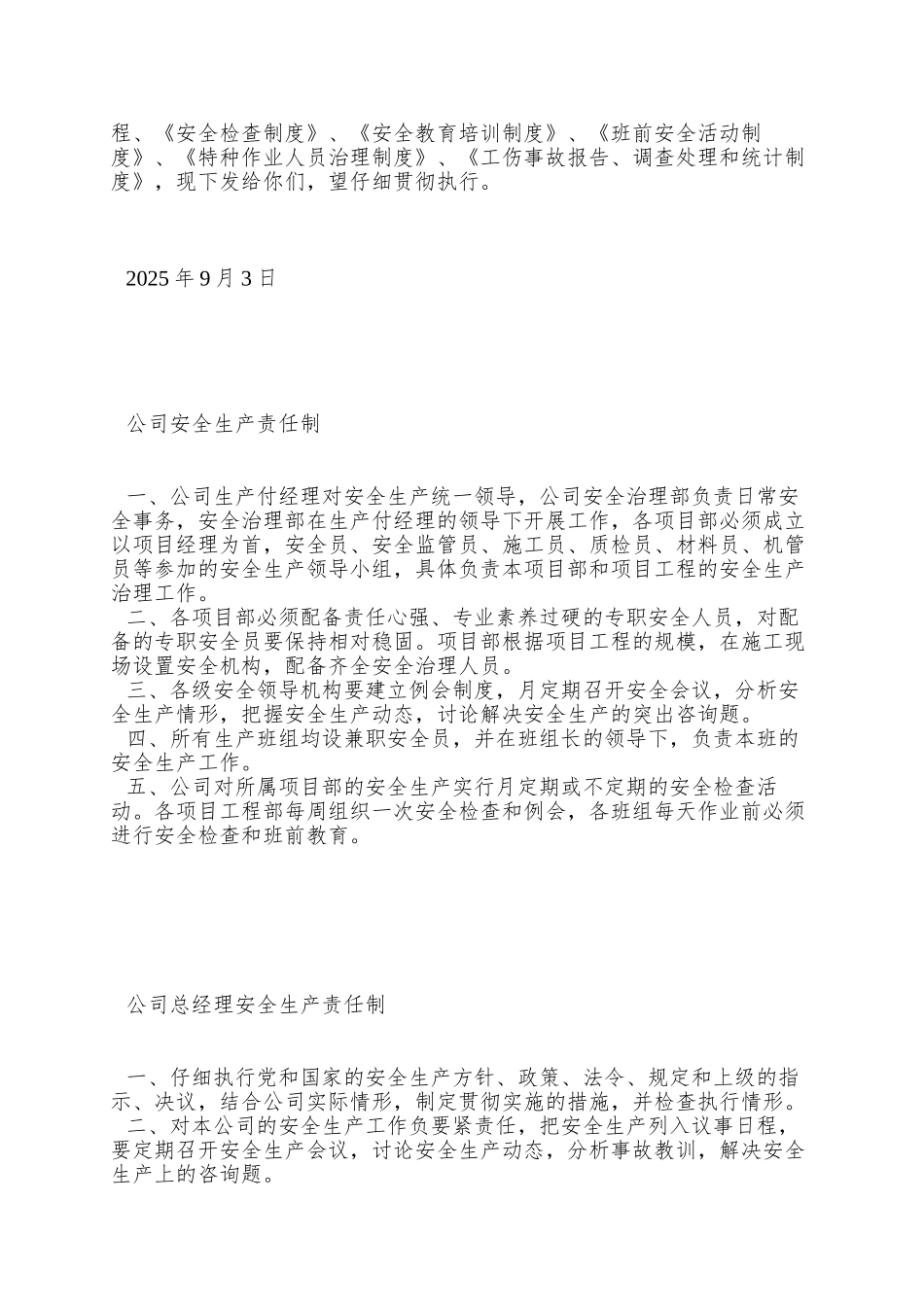 01各级管理人员安全生产责任制--YGP2626_第2页