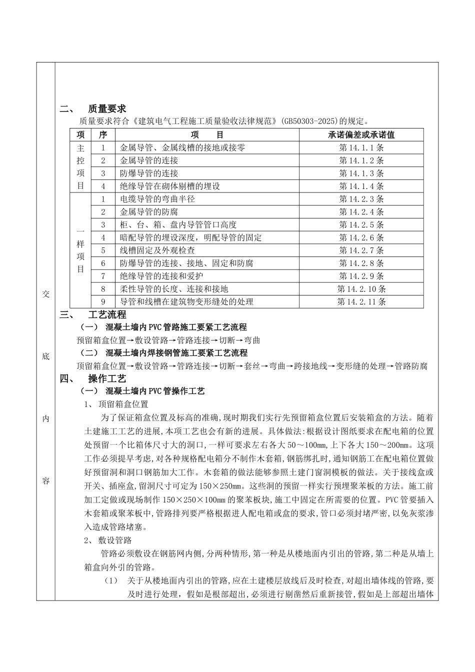 01混凝土墙内管路敷设工程_第2页