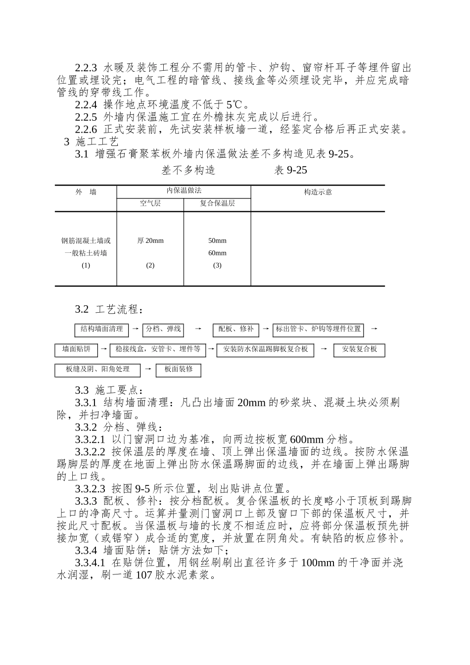 020增强石膏聚苯复合板外墙内保温施工工艺_第2页