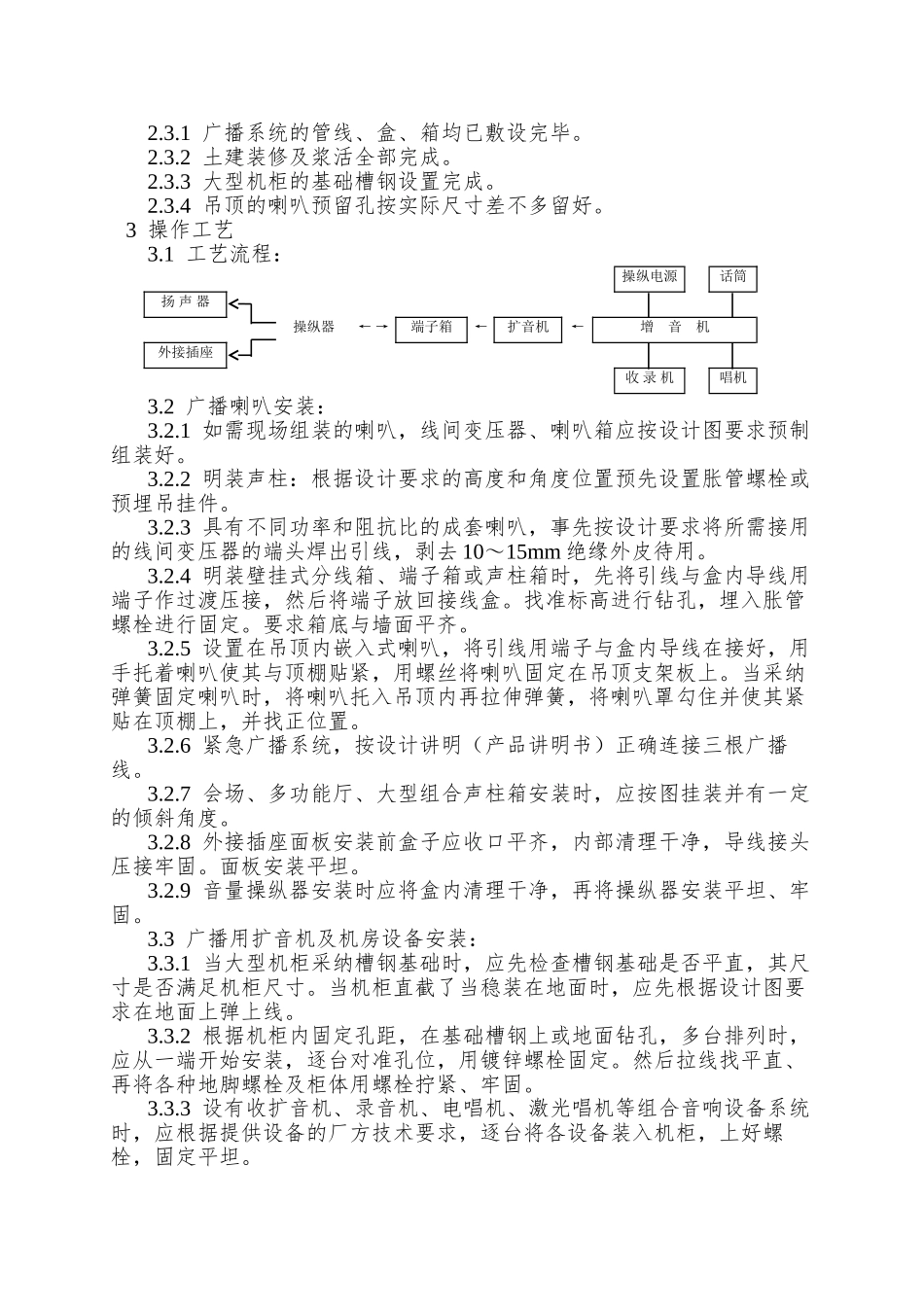 021广播系统安装工艺_第2页
