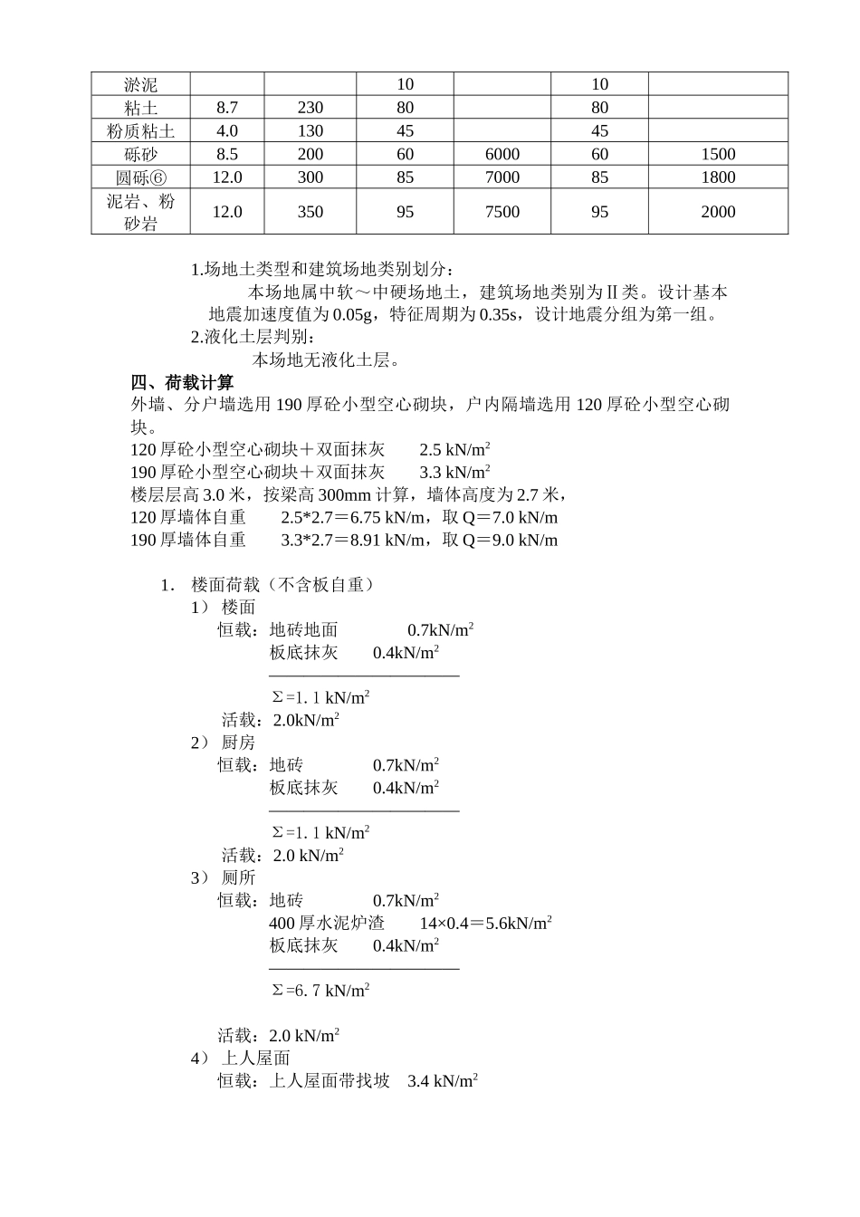 11层小高层住宅楼结构计算书_第2页