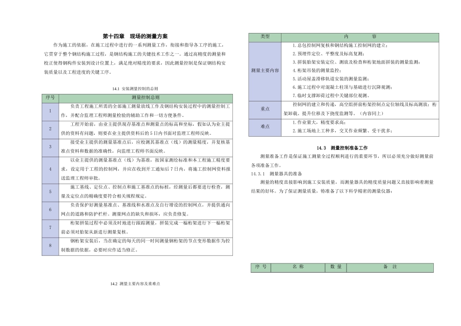 14-第十四章-现场的测量方案_第1页