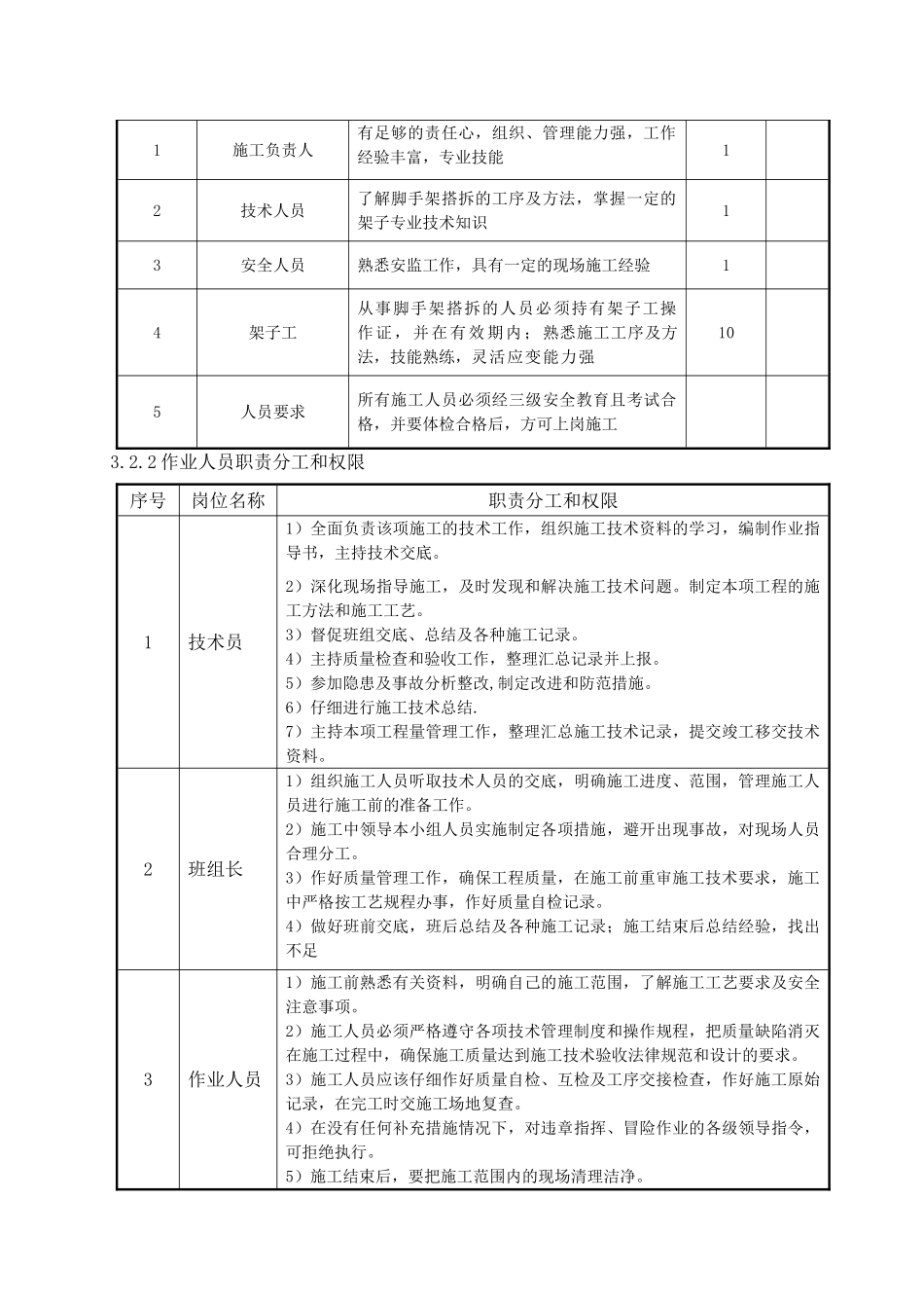 #1机组主厂房上部结构脚手架拆除施工作业指导书_第2页