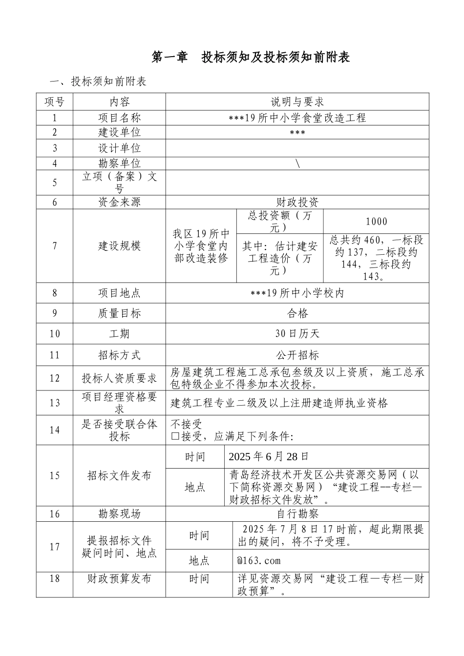 19所中小学食堂改造工程招标文件_第3页