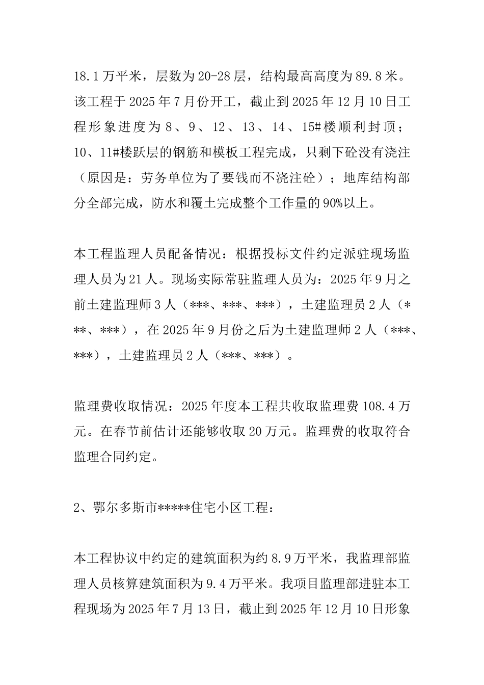 2010年度工程总监述职报告_第2页