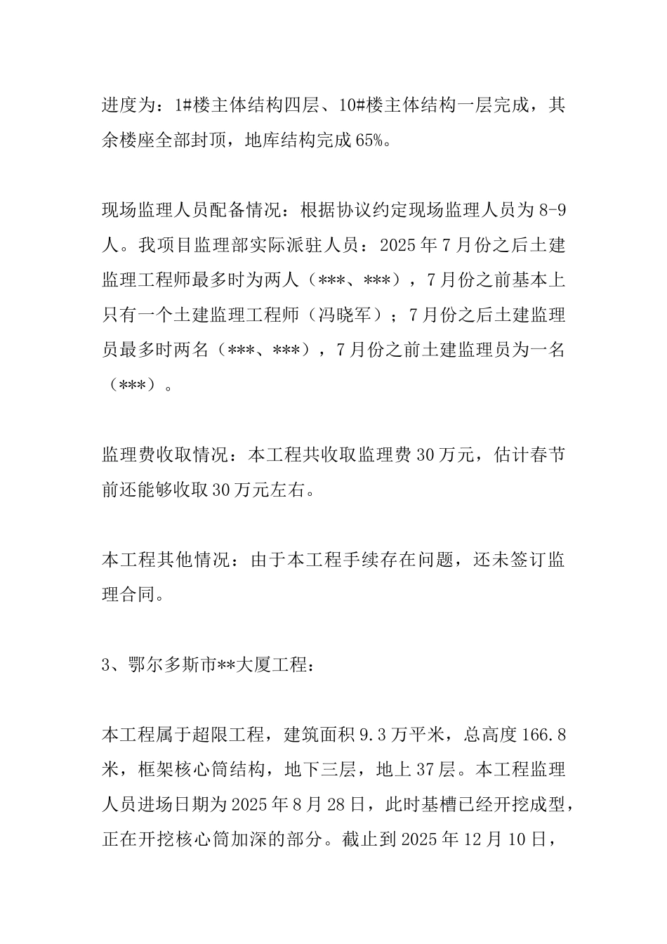 2010年度工程总监述职报告_第3页