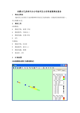 2025-巴彦淖尔业务区第X批四网协-同项目2G、3G测试临河区公安局