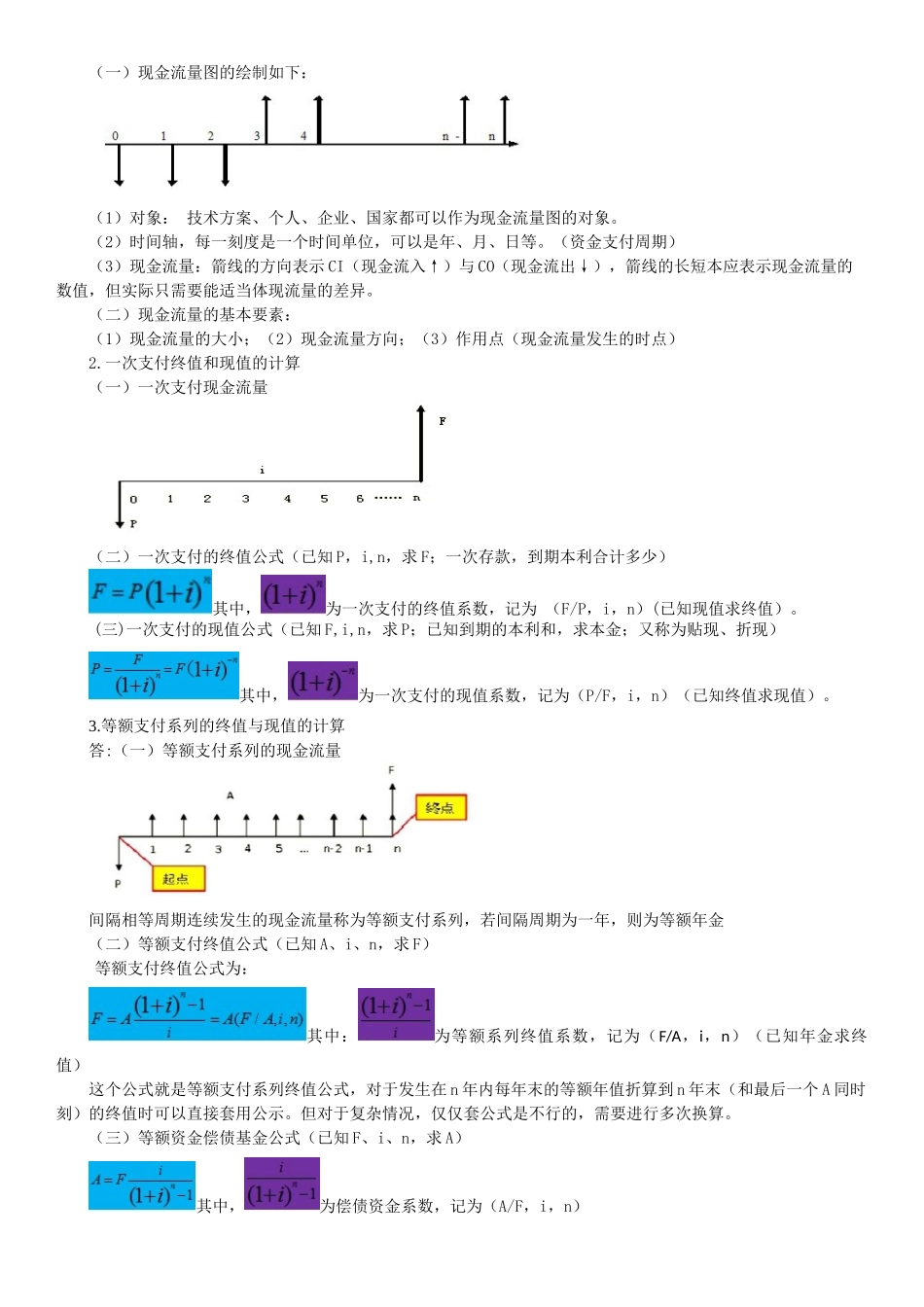 2025一建工程经济知识点_第2页