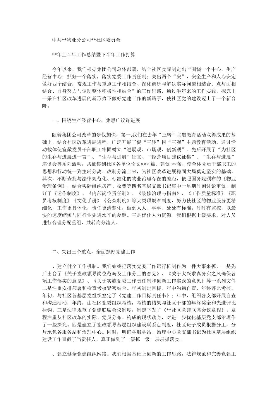 2025分公司工作总结3篇_第2页