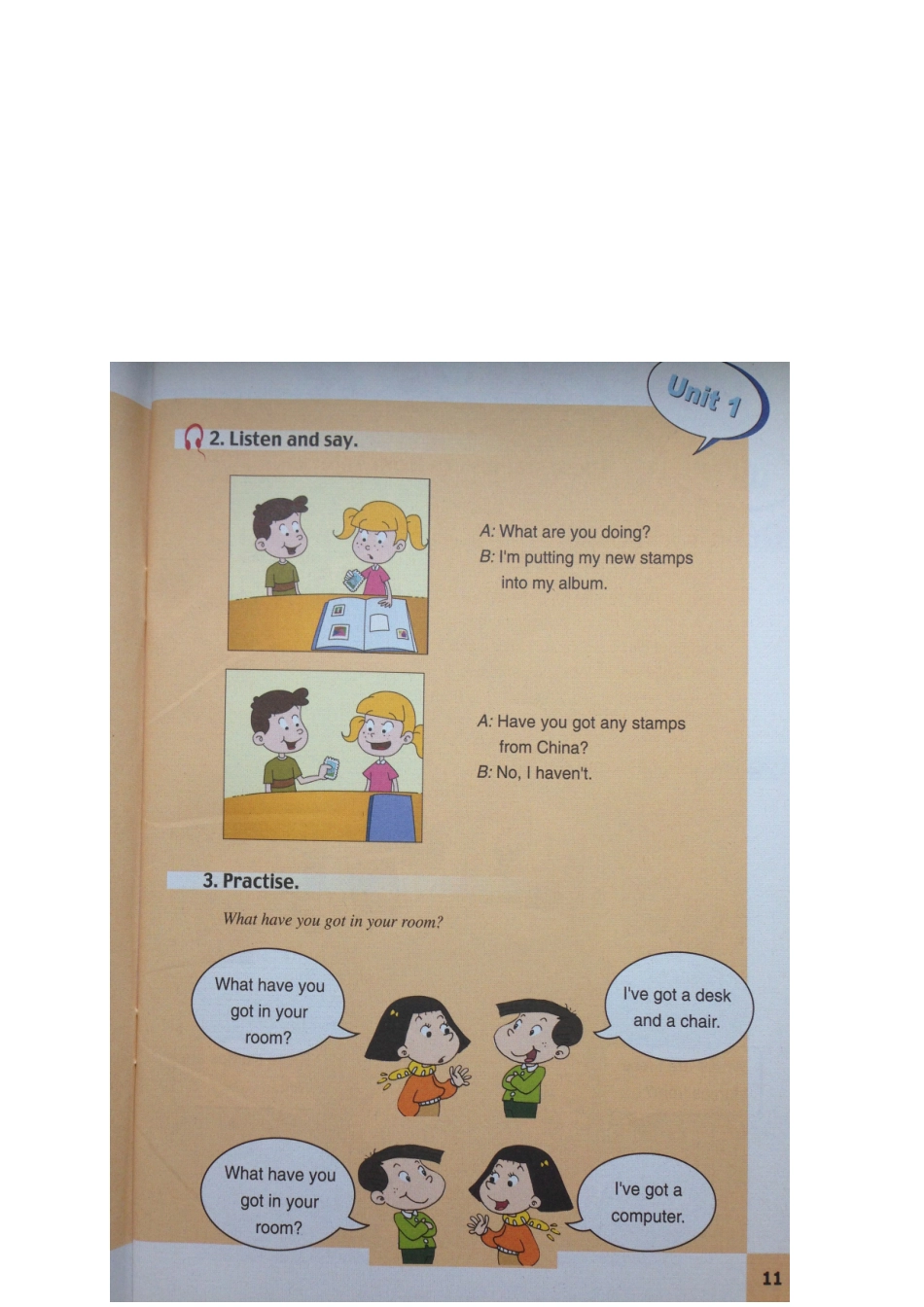 2025外研版六上《unit-1-have-you-got-any-stamps-from-china》word教案_第3页