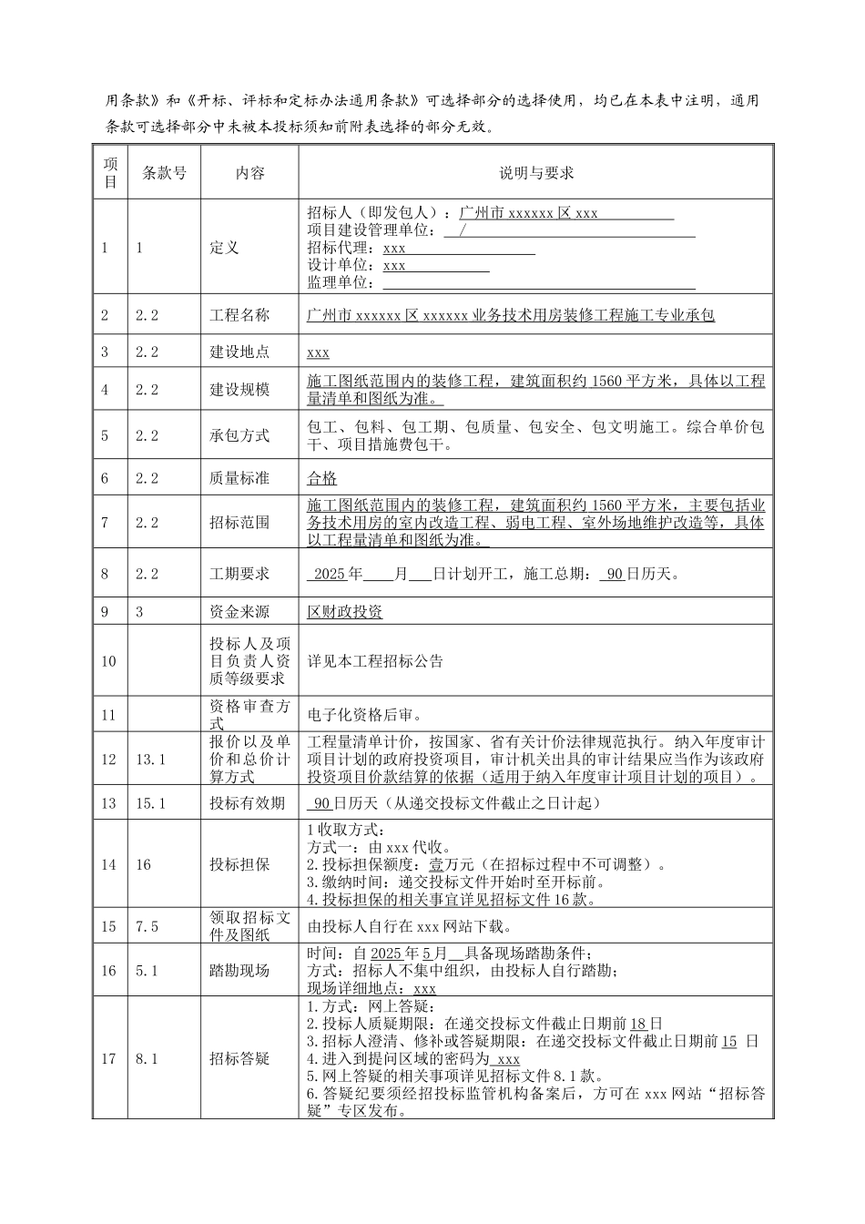 2025年业务技术用房装修工程招标文件_第3页