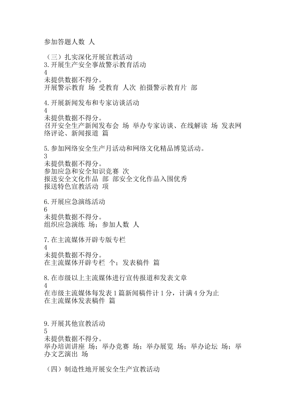 2025年全市“安全生产月”活动考核评分表2_第2页