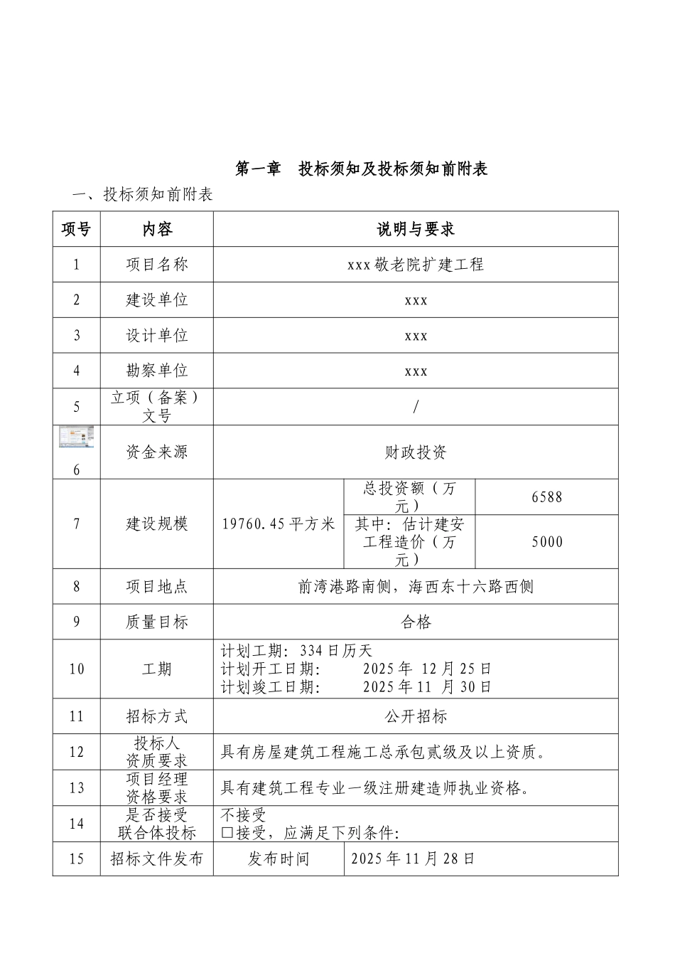 2025年公寓楼建筑安装工程施工招标文件_第3页