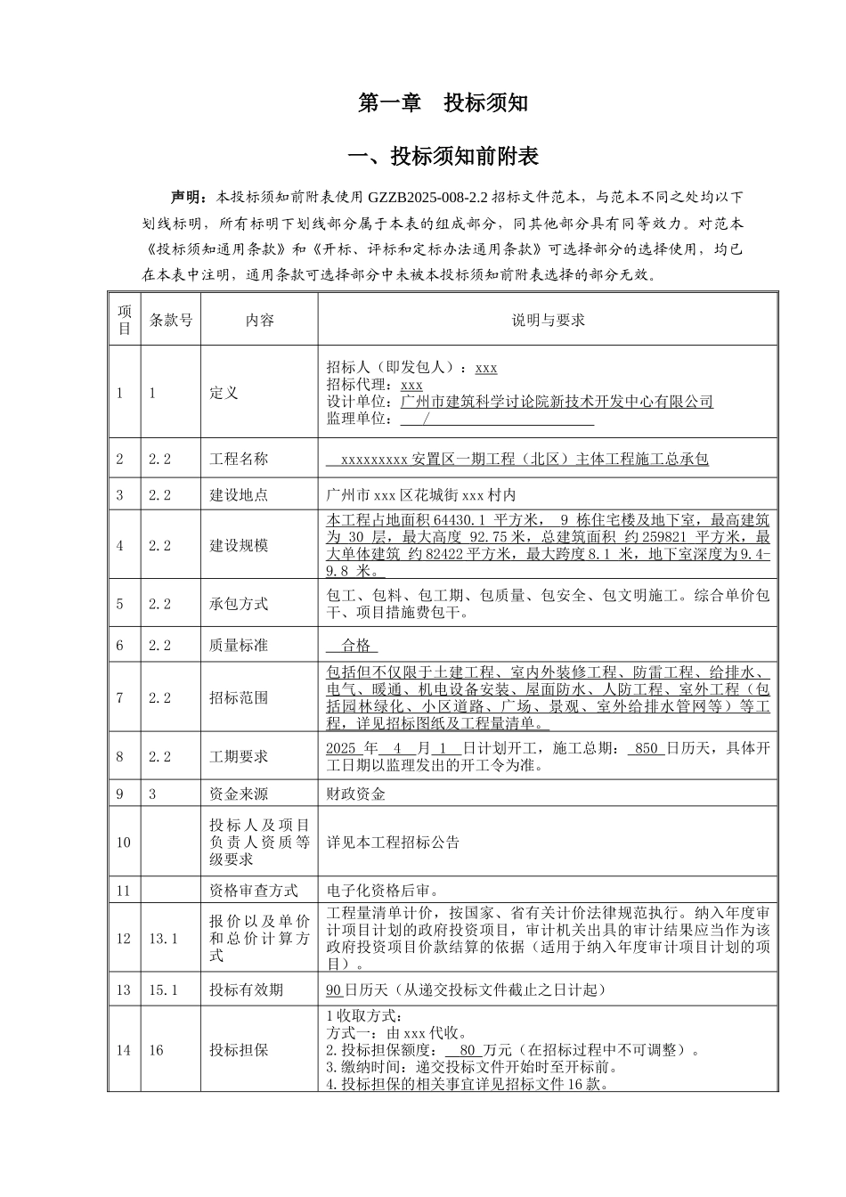 2025年安置区主体工程施工总承包招标文件_第3页