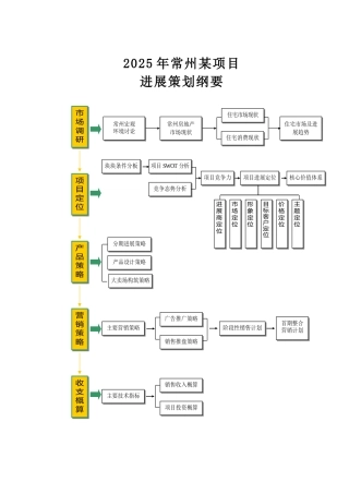 2025年常州某项目策划报告