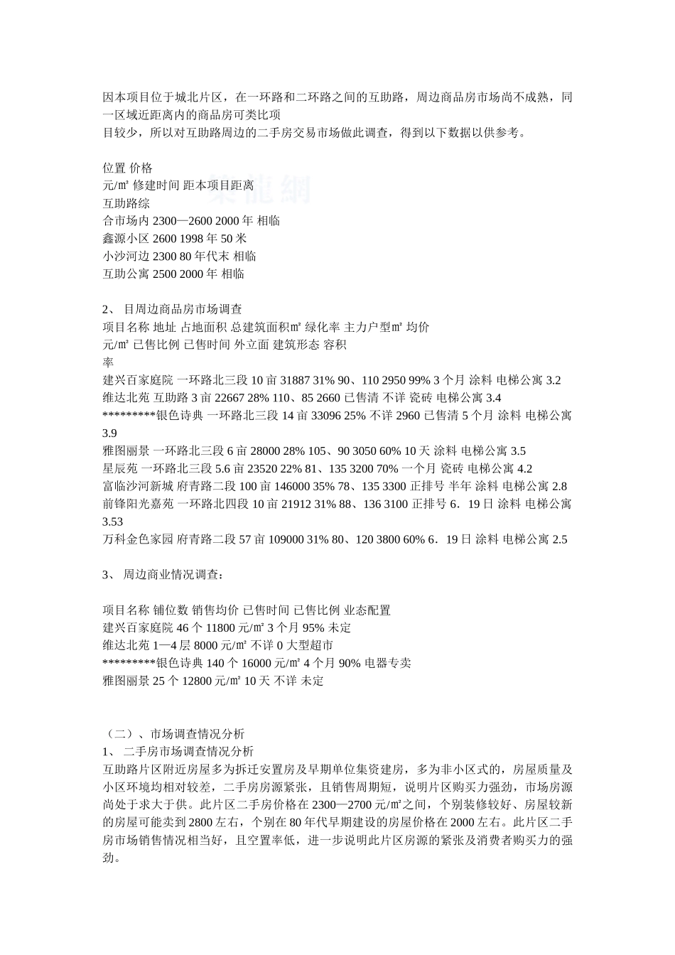 2025年成都某住宅小区策划报告书_第3页