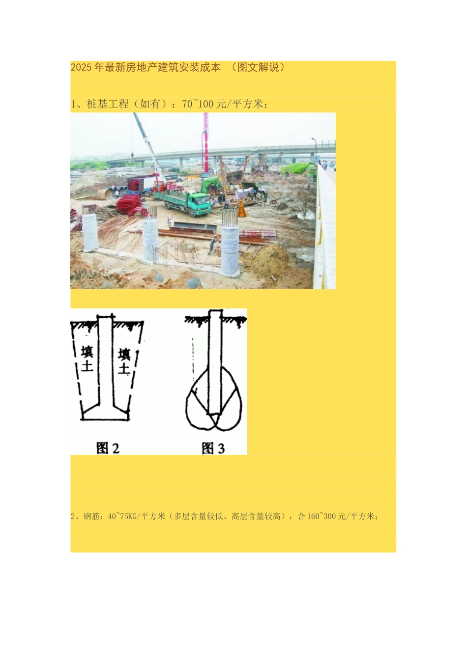 2025年房地产建筑安装工程成本分析_第1页