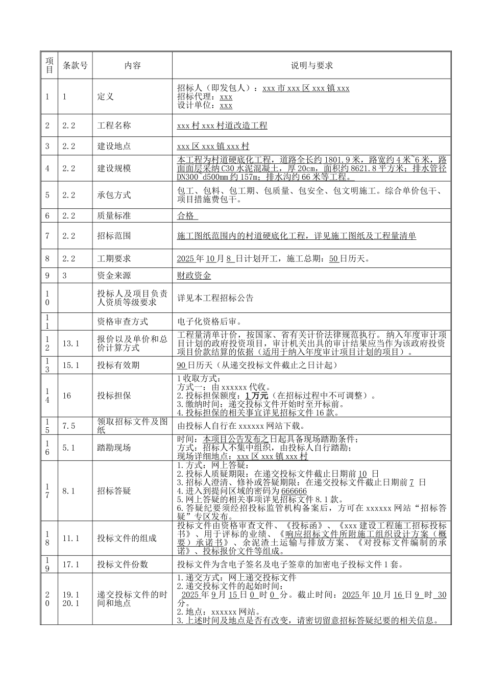 2025年村道改造工程招标文件_第3页