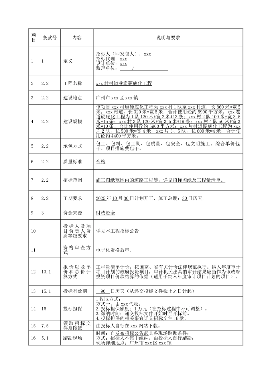 2025年村道巷道硬底化工程招标文件_第3页