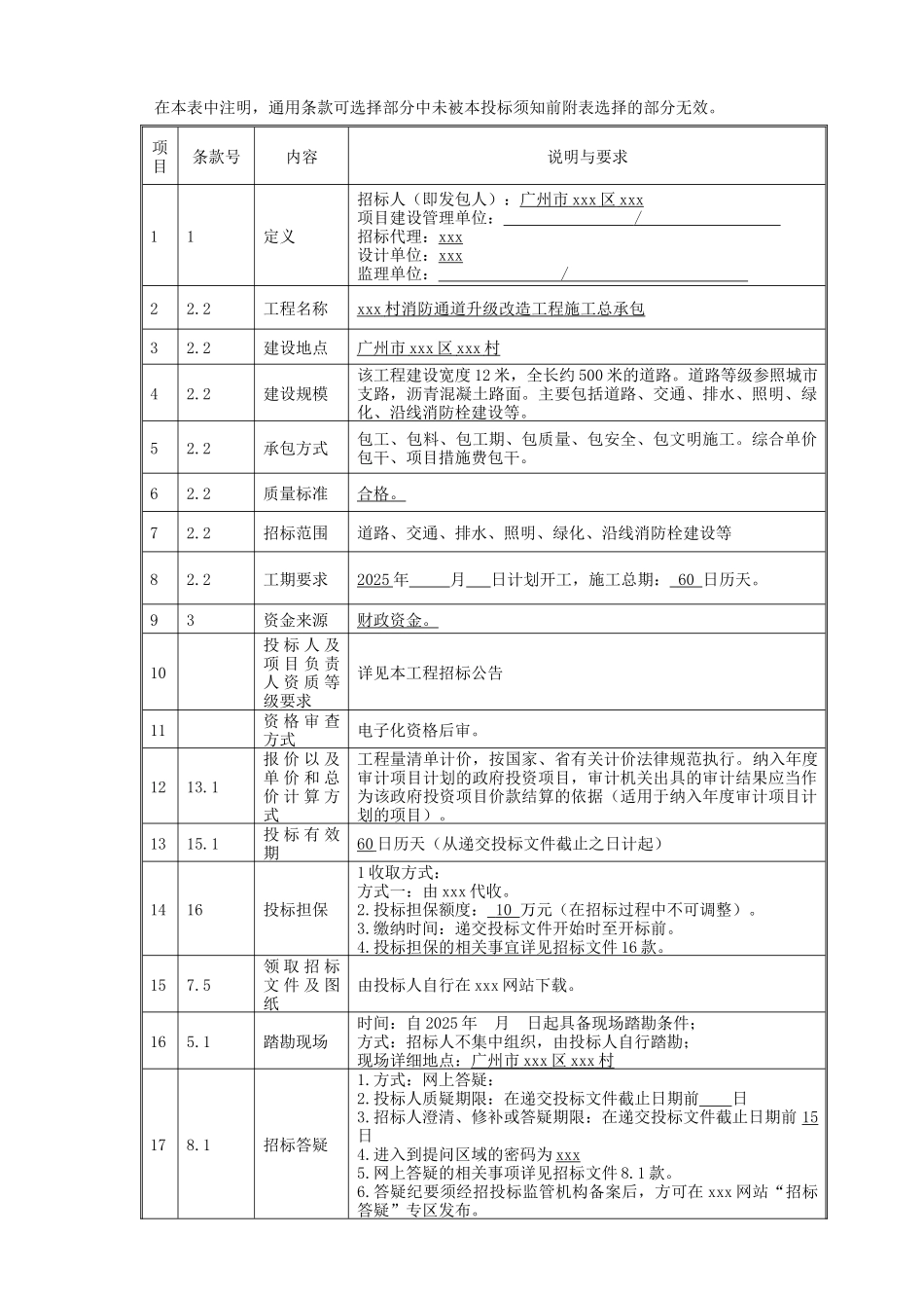 2025年村镇消防通道升级改造工程招标文件_第3页