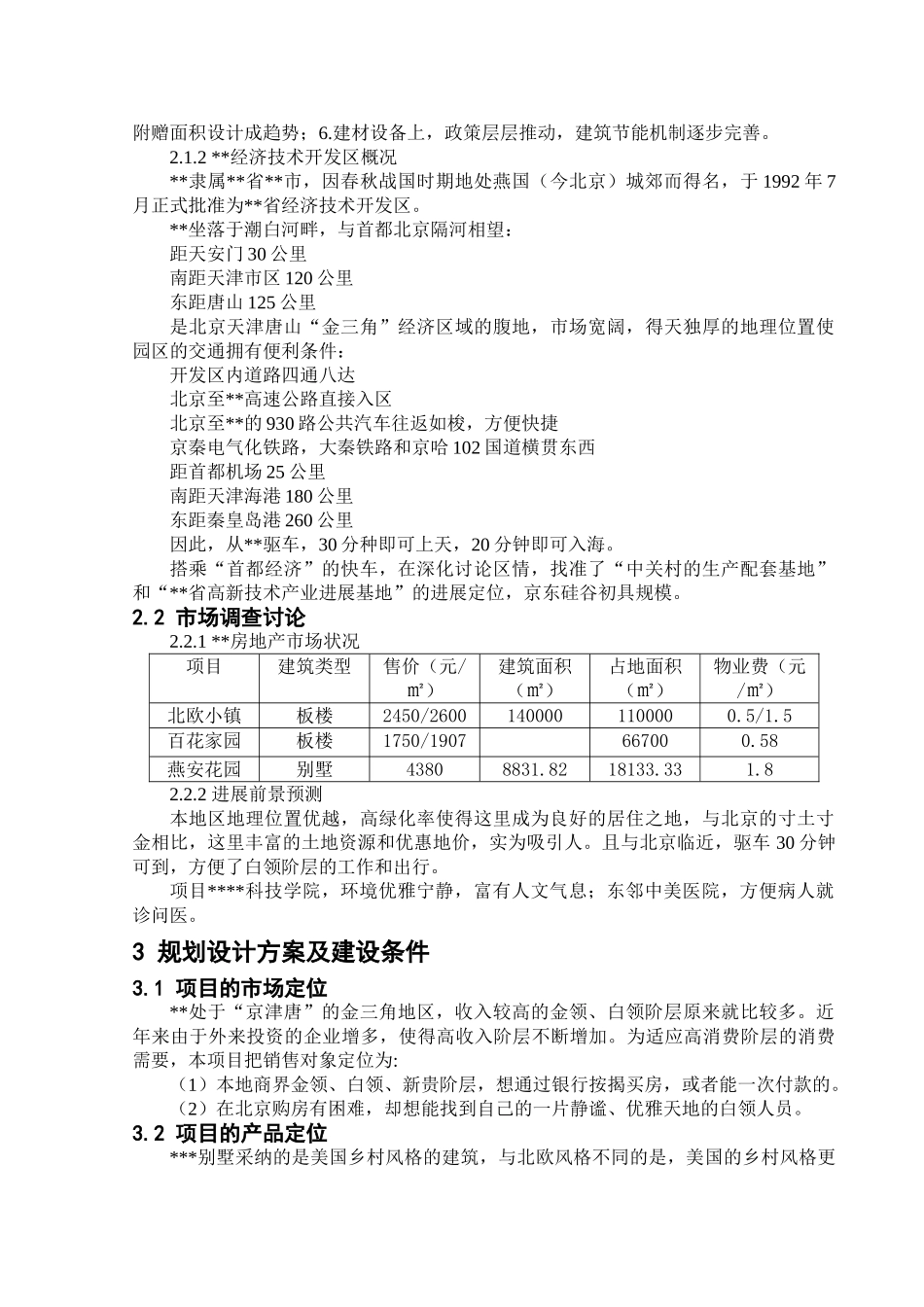2025年河北燕郊某别墅项目可行性研究_第2页