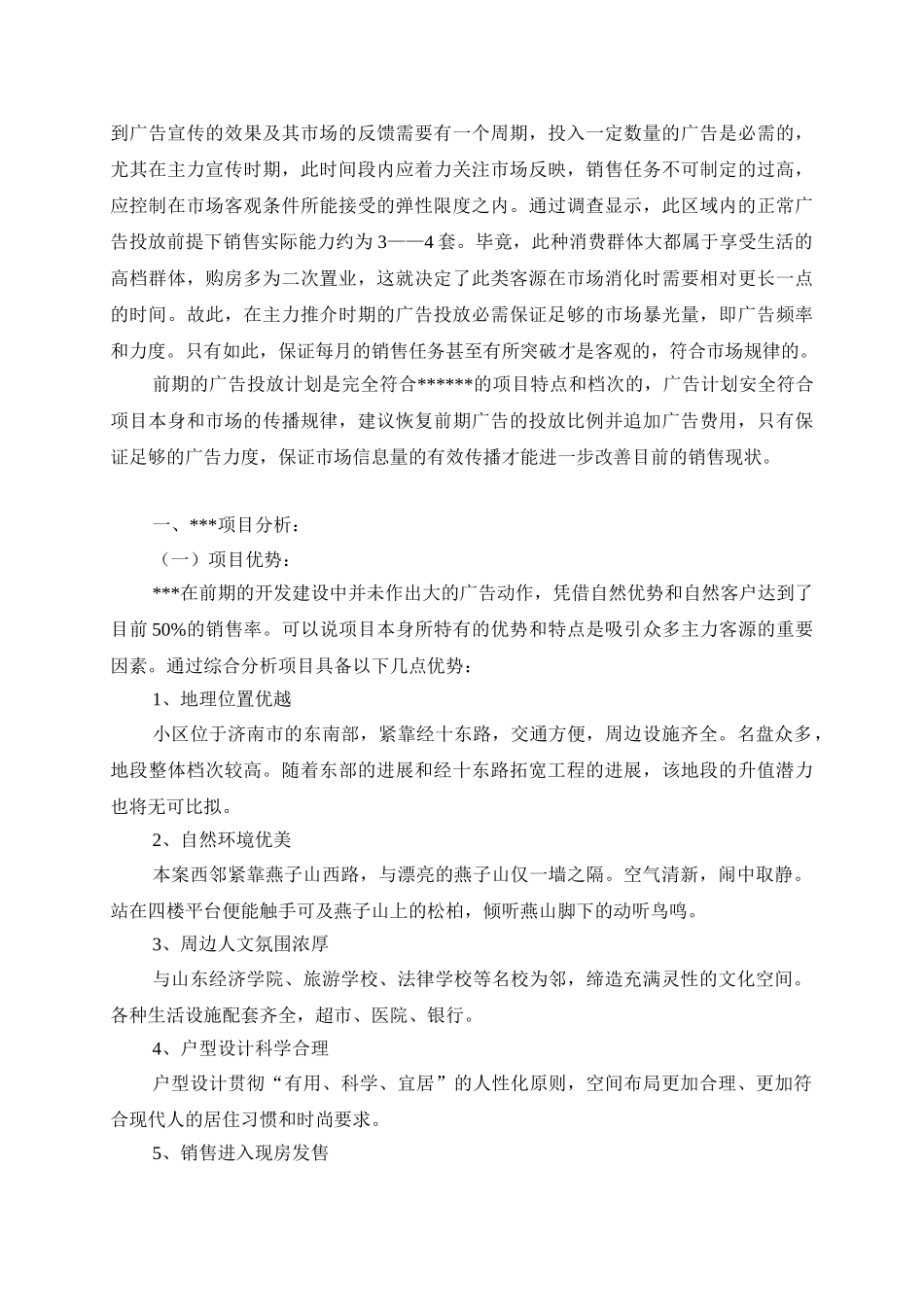 2025年济南某项目广告策划方案_第2页