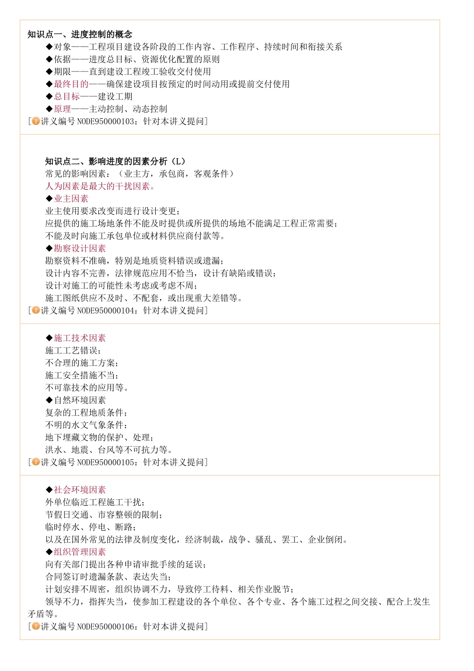 2025年监理工程师进度控制_第1页