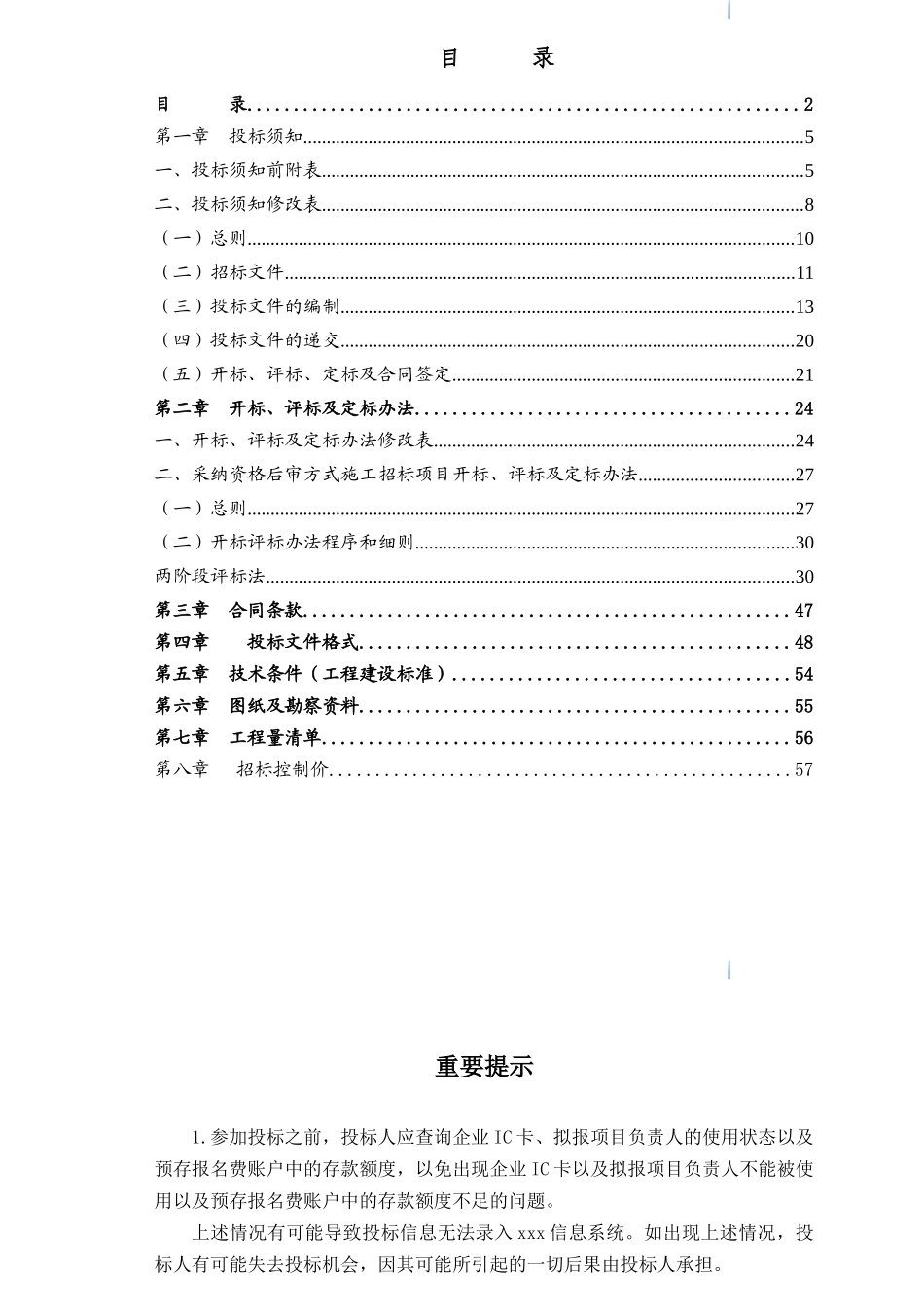2025年社区排水系统整治工程招标文件_第2页