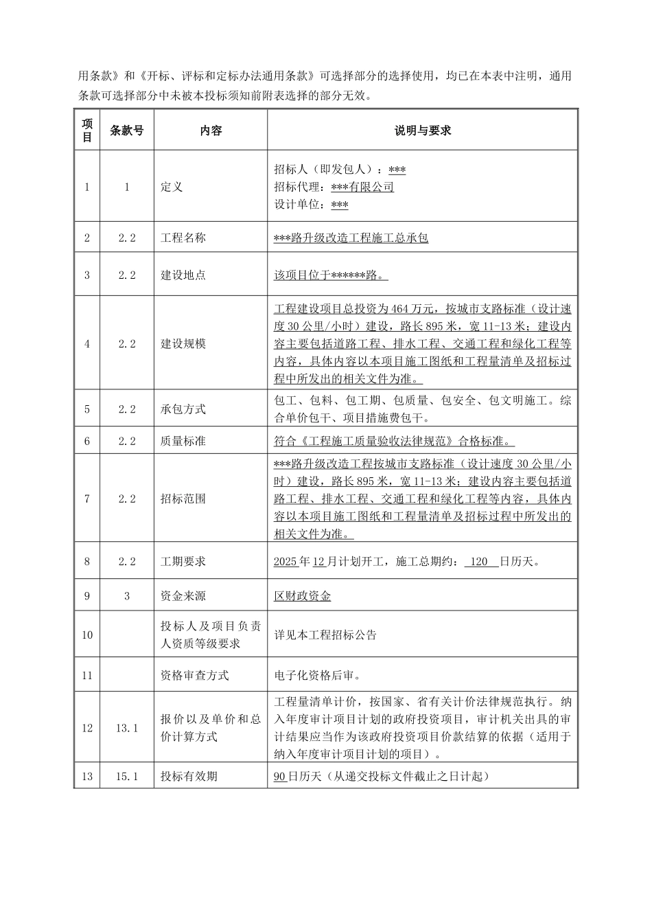 2025年道路升级改造工程招标文件_第3页