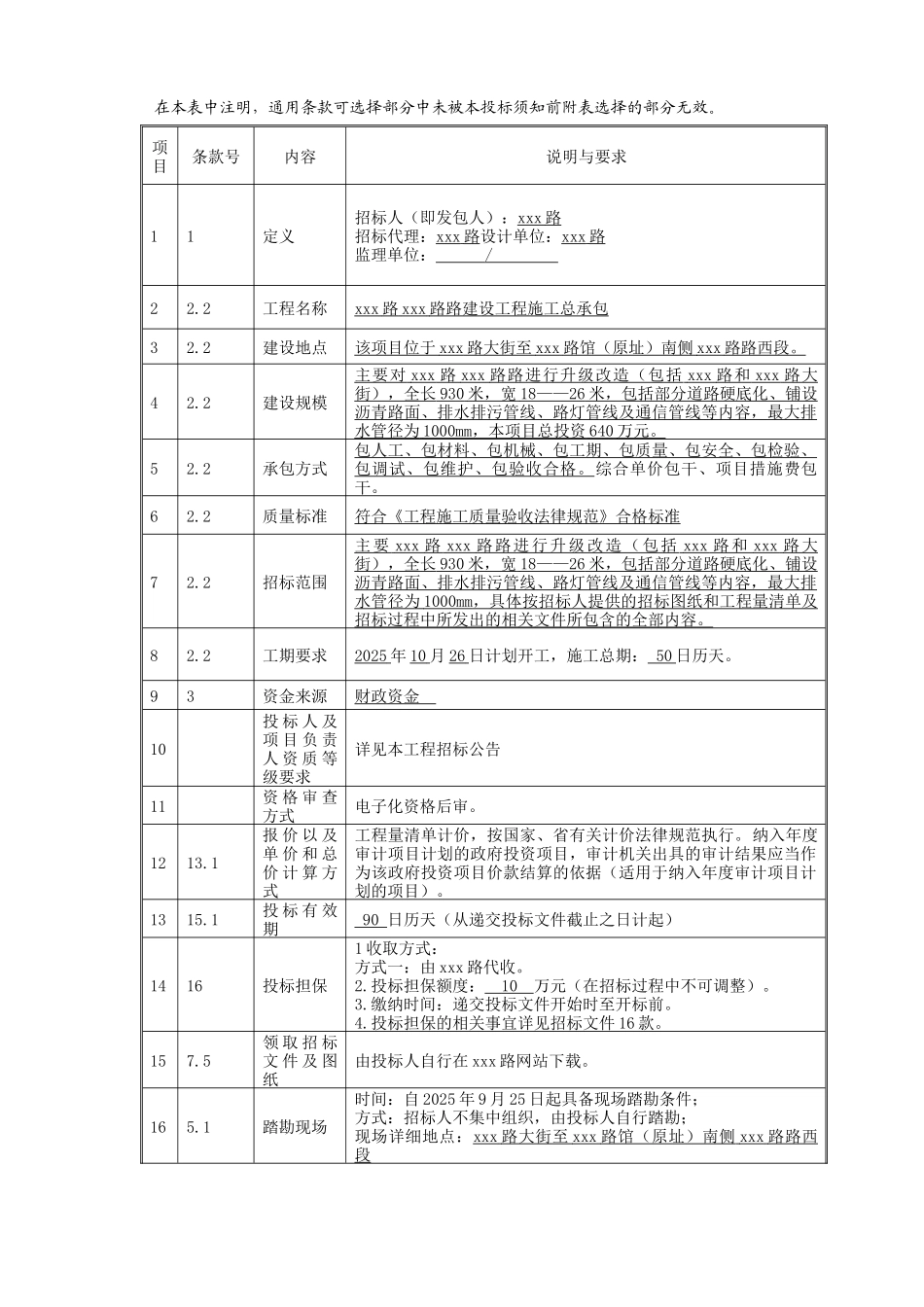2025年道路建设工程招标文件_第3页