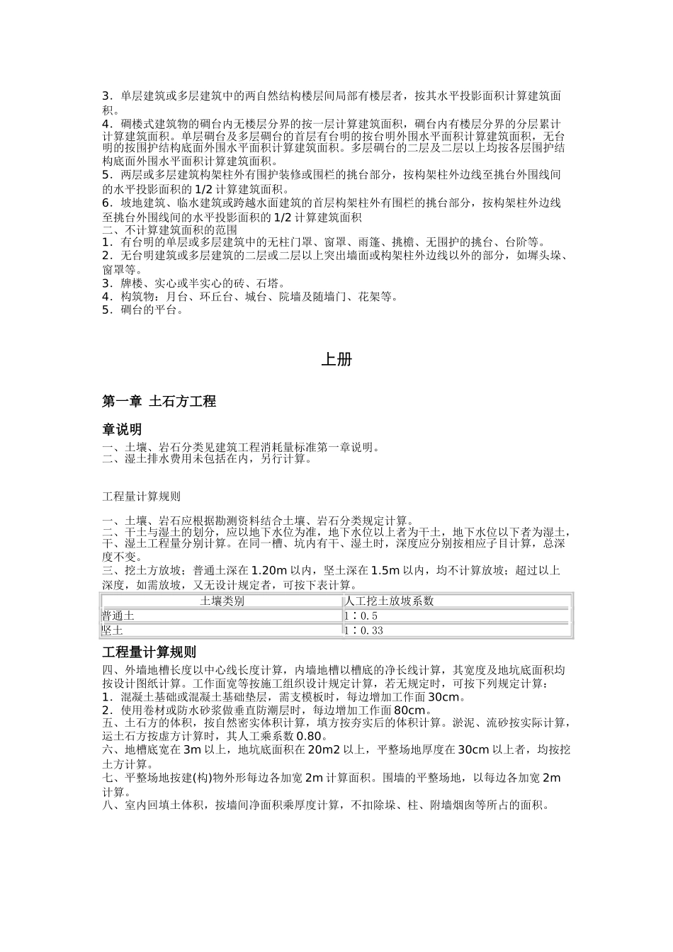 2025版仿古建筑及园林景观工程消耗量标准章节说明及计算规则_第2页