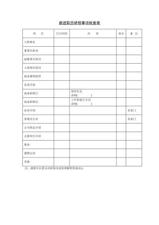 21新进职员研修事