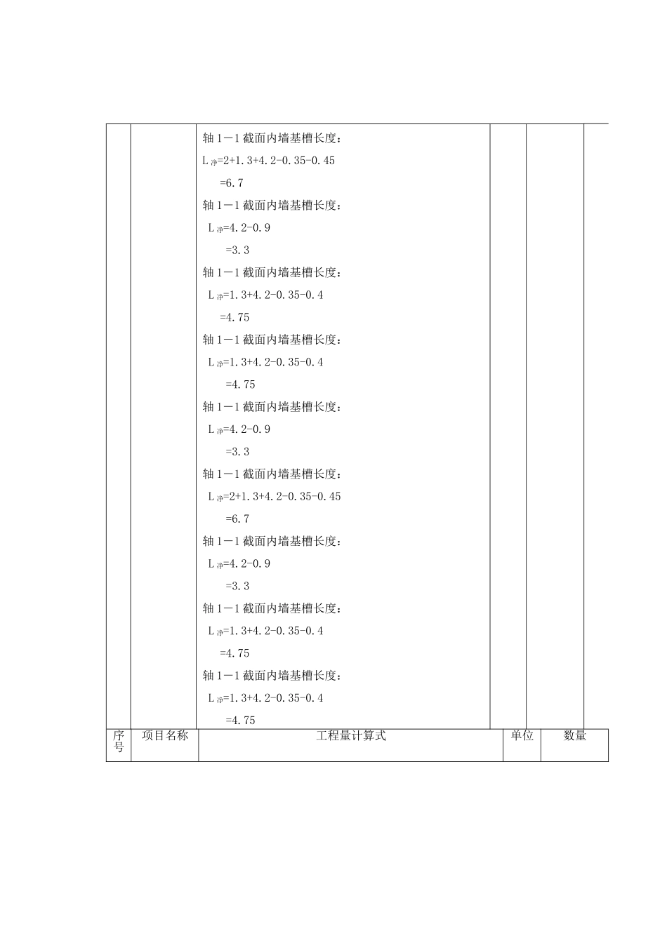 2973平米六层住宅楼工程量计算及清单报价_第2页