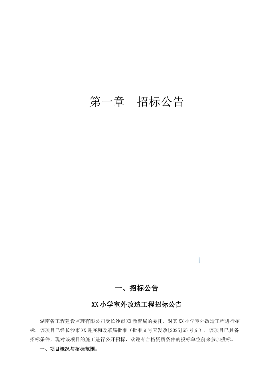 2所小学室外改造工程招标文件_第3页