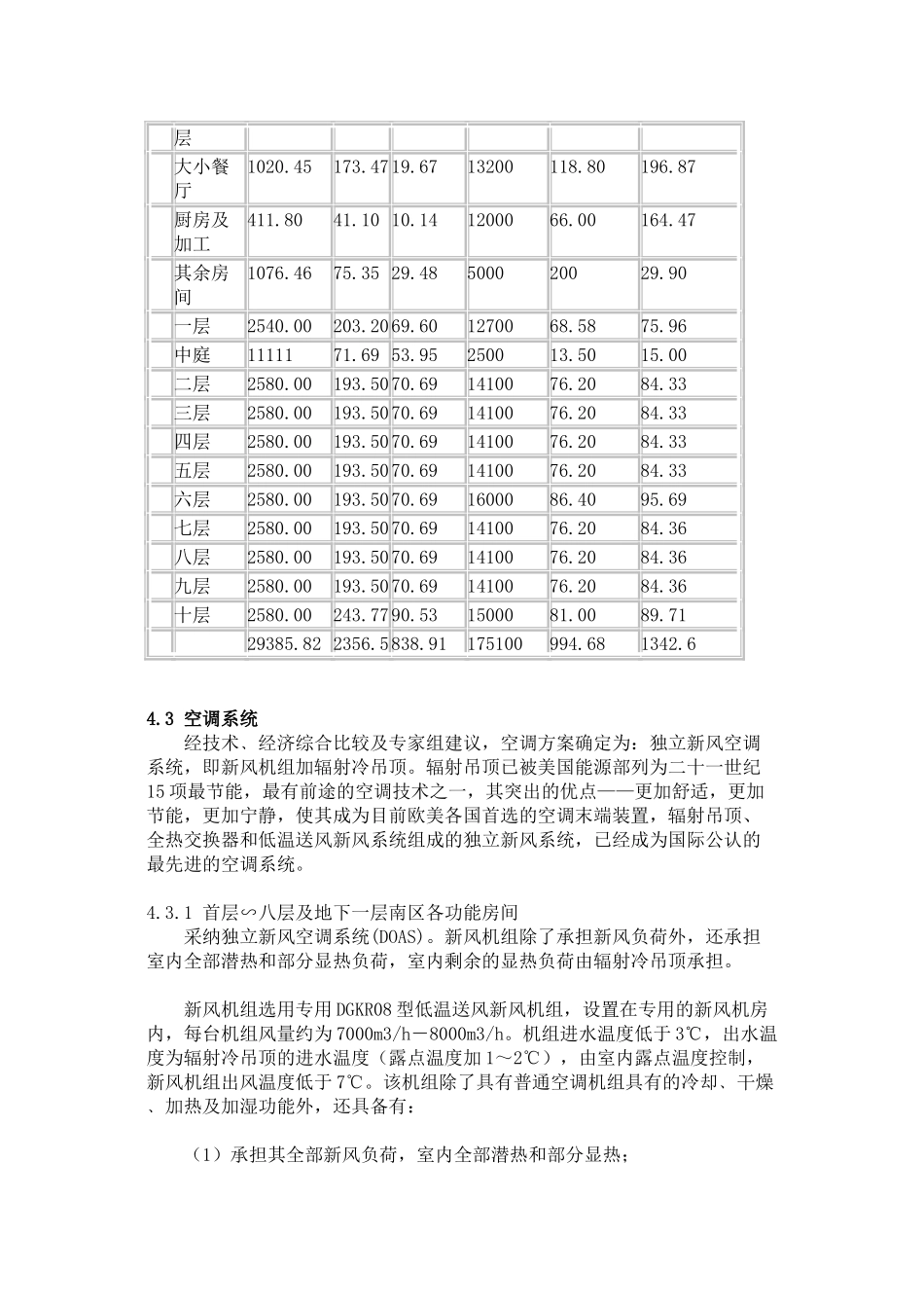3.9万平科技研发大厦暖通空调初步设计说明书_第3页