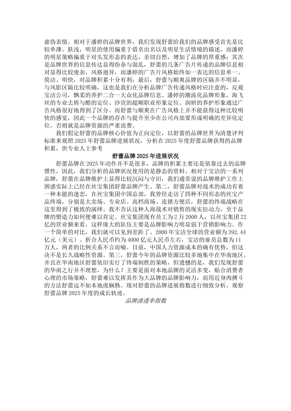 320-舒蕾2025年度品牌发展报告及策略建议_第2页