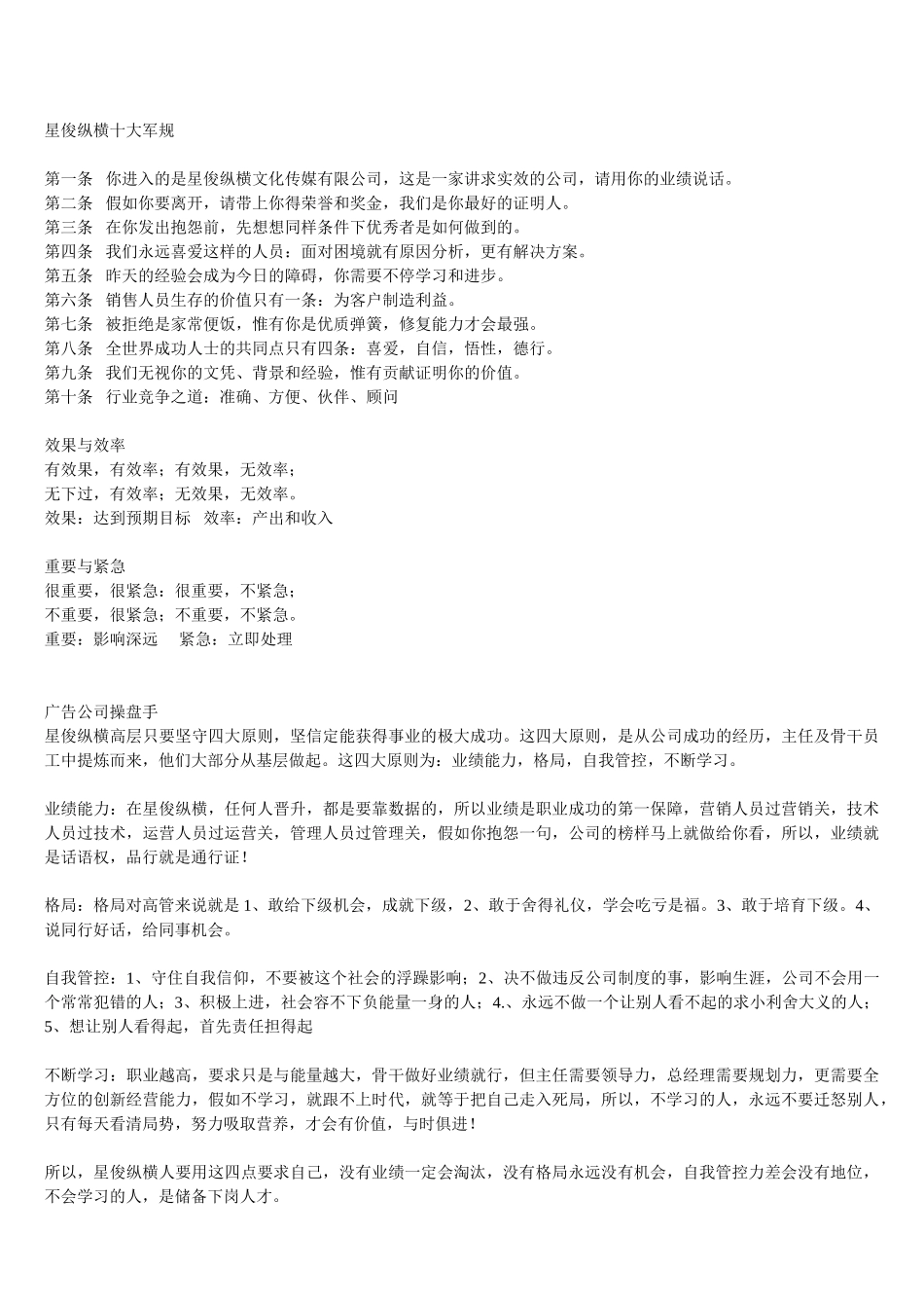 3、某公司积分制管理制度_第2页