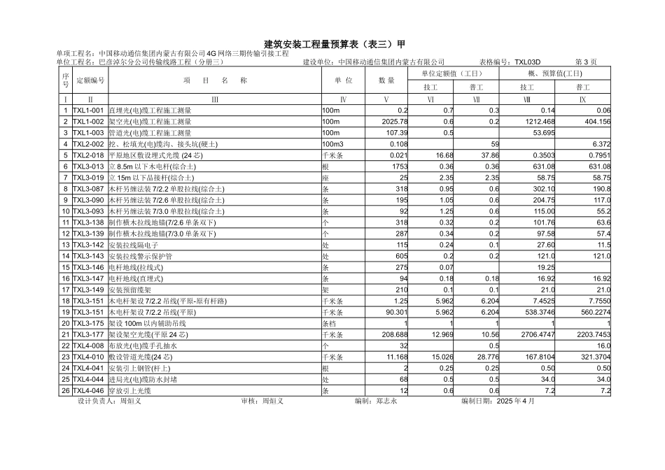 4G三期传输引接第三批预算(分册三)_第3页
