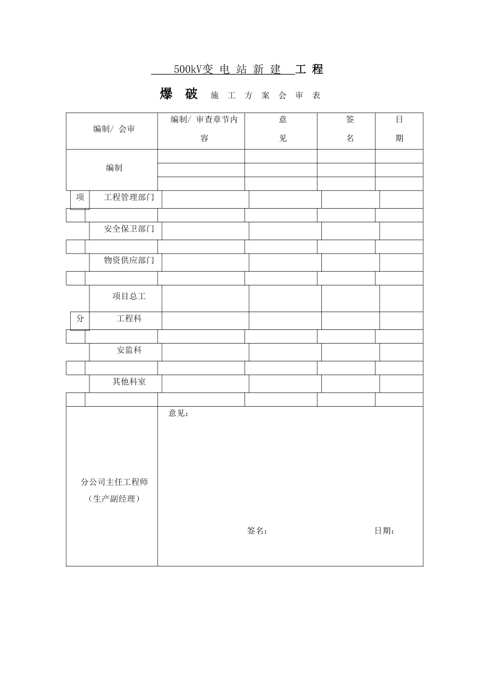 500kv输变电工程爆破施工方案_第3页