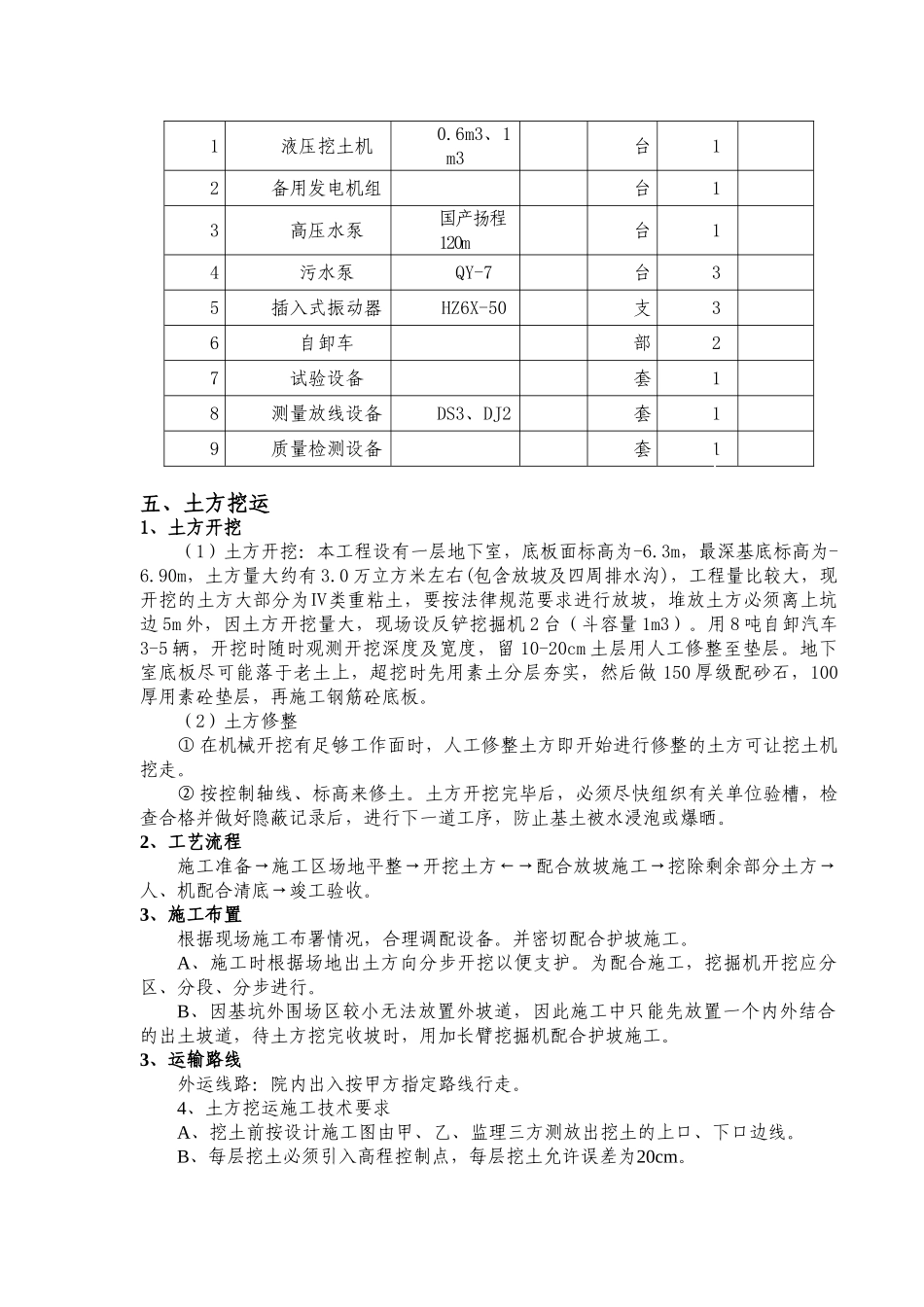 5m以下基坑开挖支护方案_第3页
