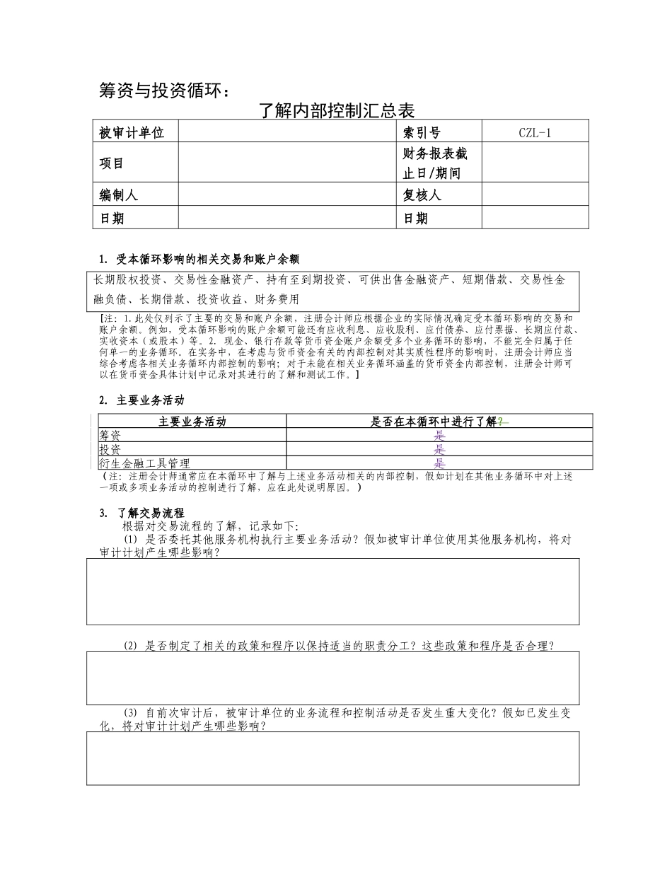 7了解内部控制——筹资与投资循环_第2页