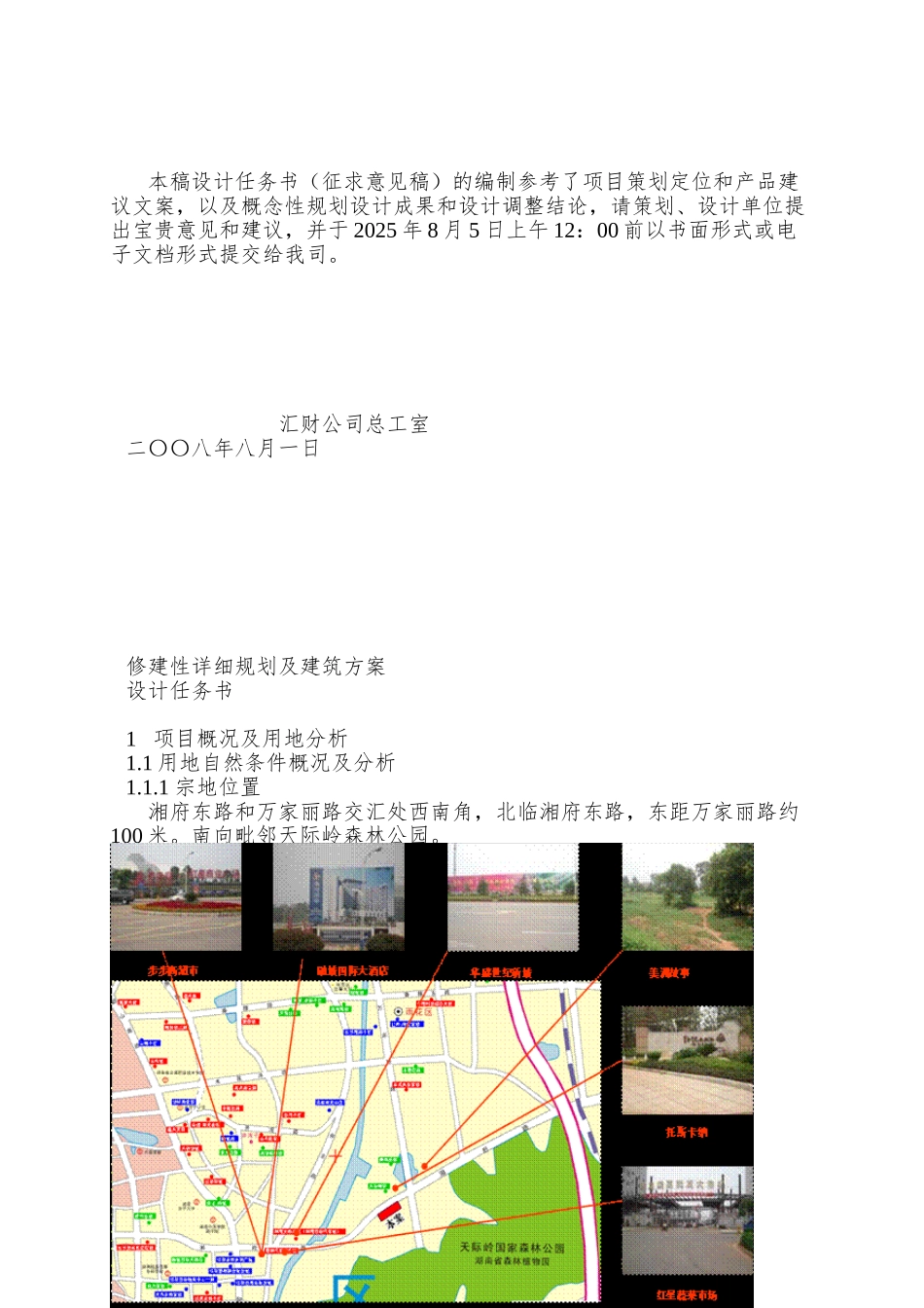 81山湖美墅修规及建筑方案设计任务书设计版_第2页