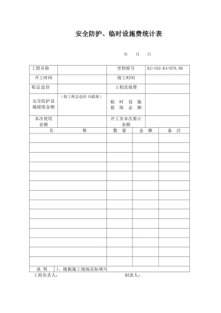 8安全防护统计表