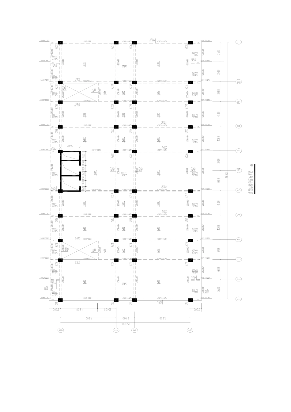 9层框架宾馆毕业设计含计算书_第2页